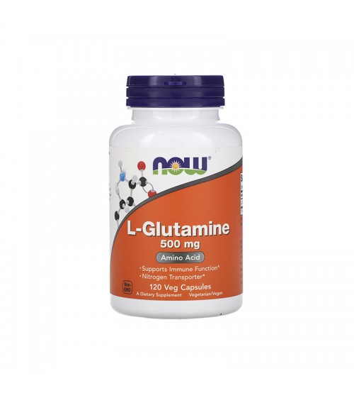 Глутамин Now Foods L-Glutamine 500mg 120caps